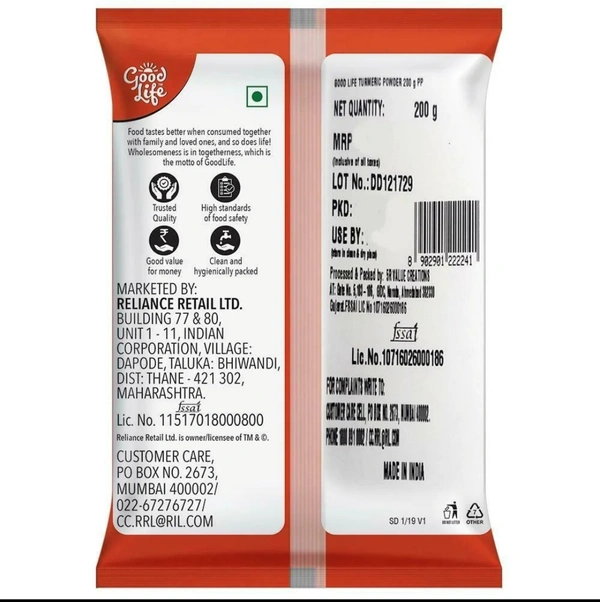 Good Life Turmeric Powder 200GM