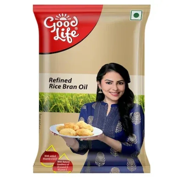Good Life Rice Bran Oil 1L (Cooking)