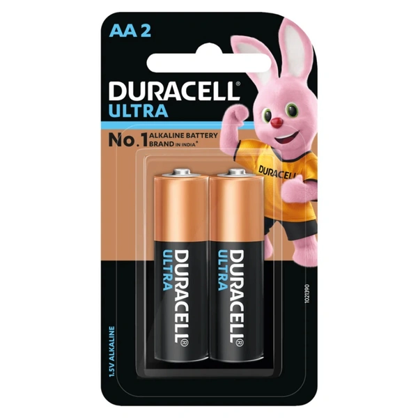 Duracell Ultra AA Alkaline Battery – Long-Lasting & Reliable Power