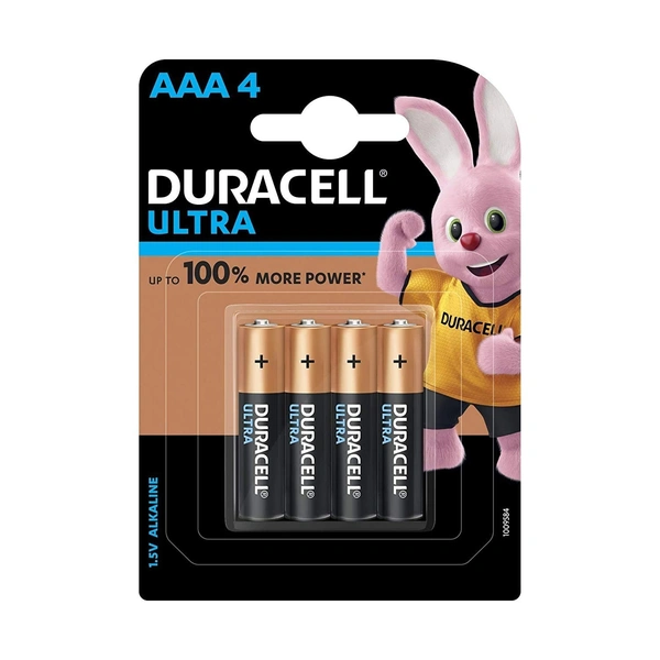 Duracell Ultra AAA Alkaline Batteries – Long-Lasting Power for High-Drain Devices