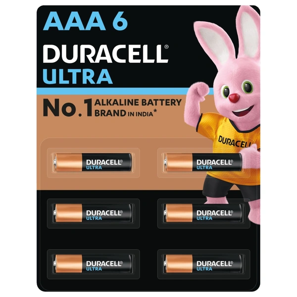 Duracell Ultra AAA Alkaline Batteries – Long-Lasting Power for High-Drain Devices