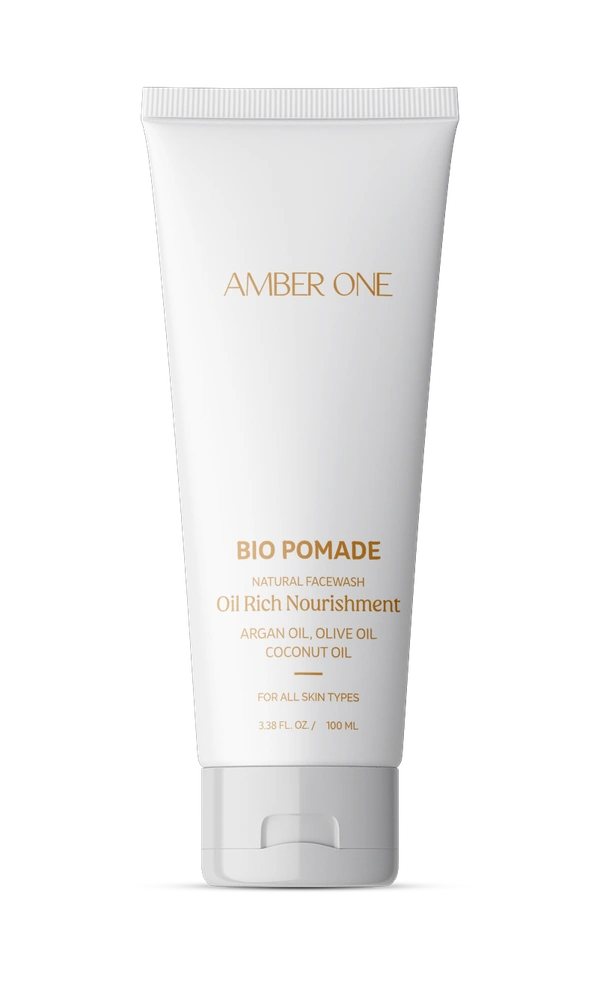 Astoneaone Amber One Face Wash with Argan, Coconut & Olive Oils – Gentle & Hydrating – 100ml