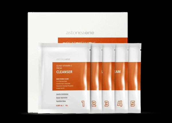 ASTONEAONE QUADCEE FACIAL KIT 5 SACHETS