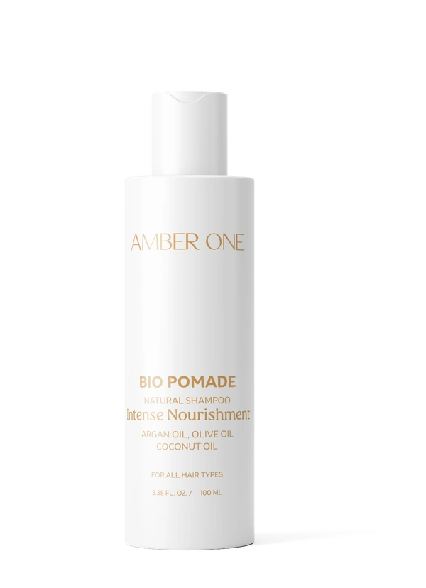 Astoneaone Amber One Natural Shampoo with Argan, Coconut & Olive Oils – Nourishing & Hydrating – 100ml