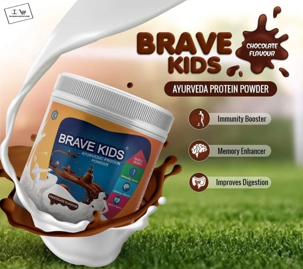 Brave Kids Protein Powder With 3-D Growth