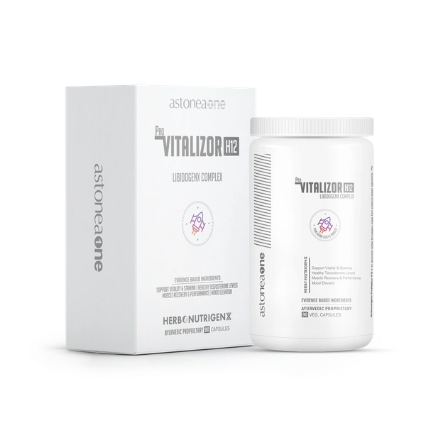 Astoneaone Herbonutrigenx Pro Vitalizor H12 – Herbal Wellness Supplement, 90 Veg Capsules