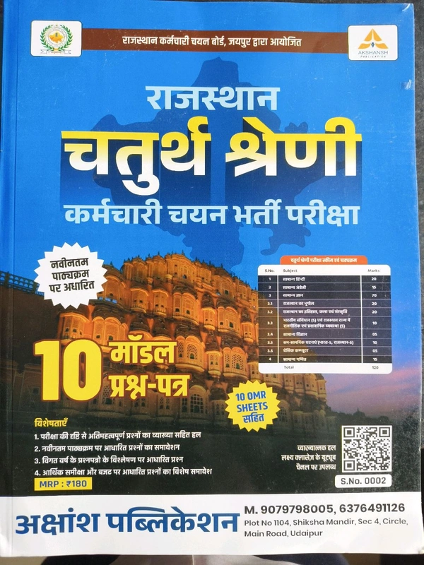 Akshansh Chaturth Shreni 10 Model Paper