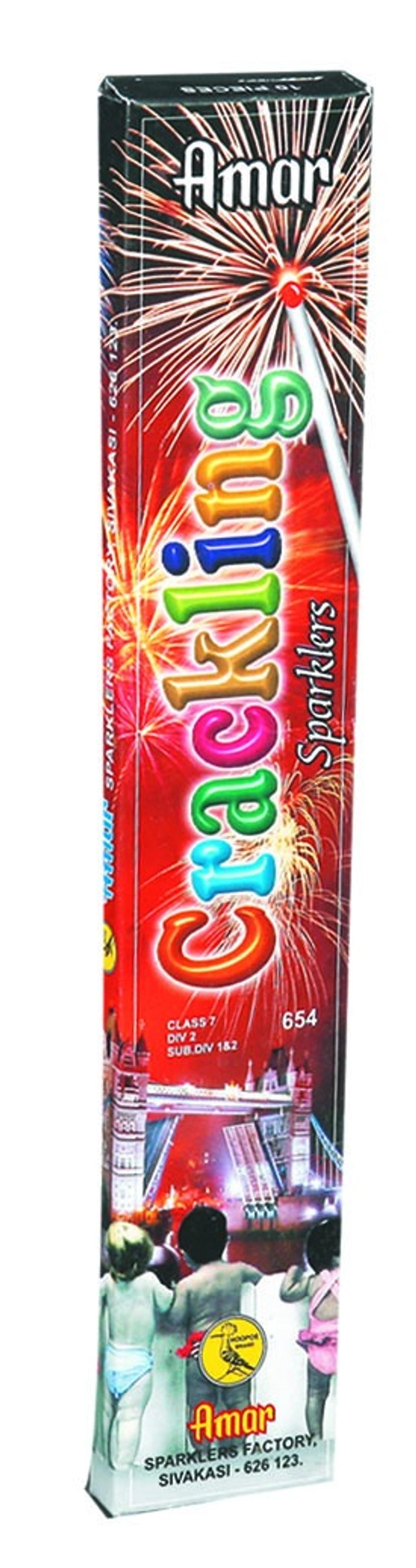 Crackling Sparklers 15 CM - 10pcs