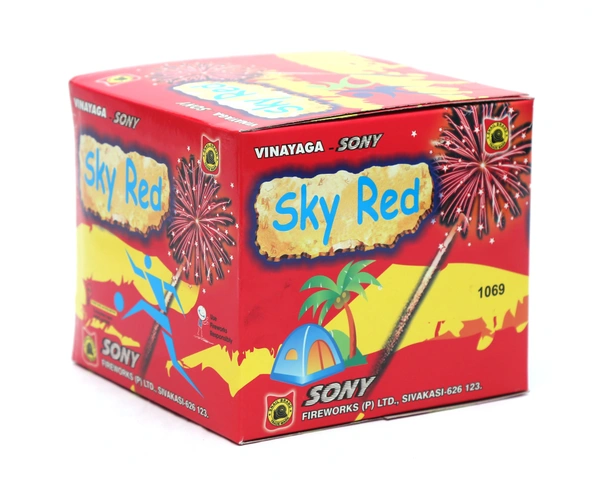 12 Sky Red - 1pcs