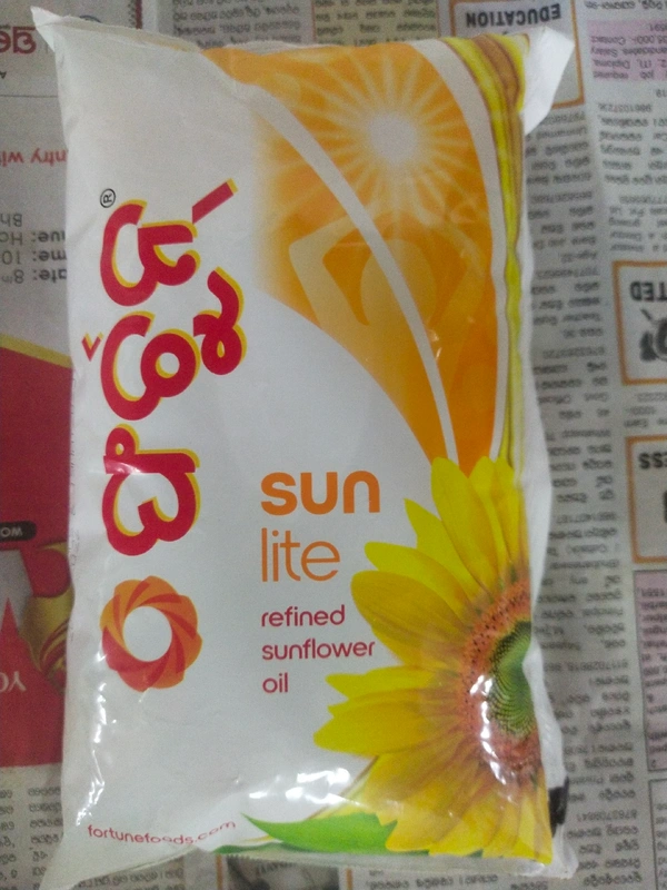 Fortune Sunlite Refined Sunflower Oil 1 Ltr