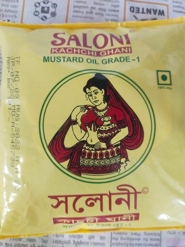 Saloni Kachi Ghni Mustard Oil Grade-1 500 Ml