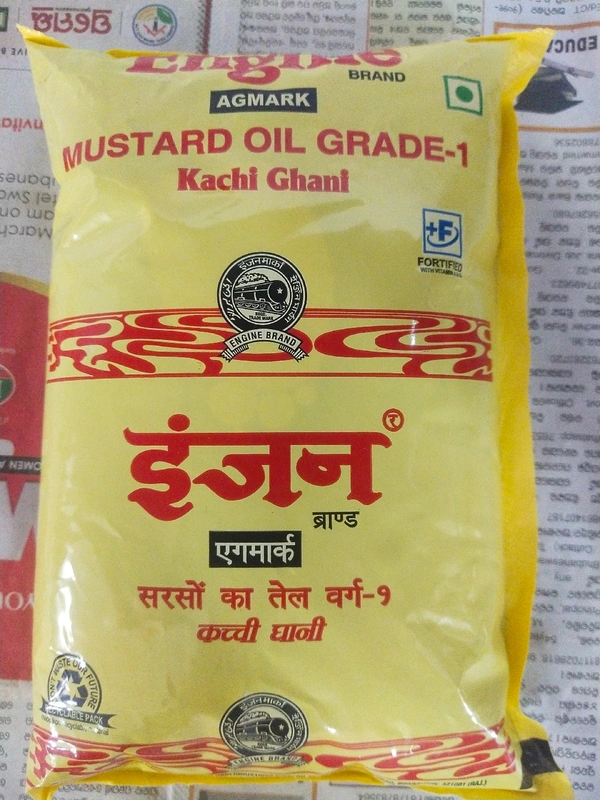 Engine Kachi Ghani  Mustard Oil Grade-1 1 Ltr