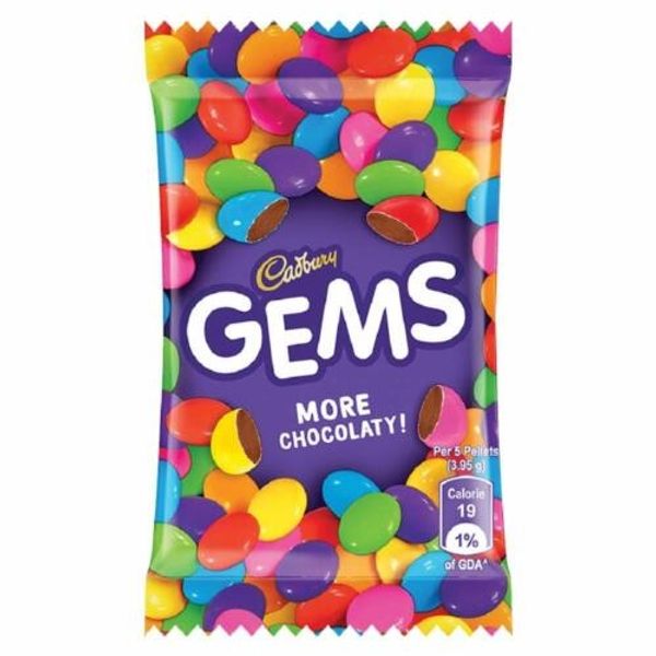 Cadbury Gems Mrp 05   96pc  ( Case Size 12 Box )