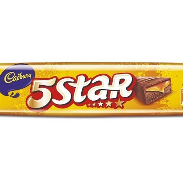 Cadbury 5 Star  Mrp 10  X 40pc   1 BOX