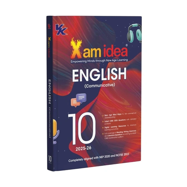 Exam Idea Xam Idea ENGLISH (Communicative) - Chapterwise Question Bank - NCERT Questions Included [2025-26] - Class 10 - Xam Idea Editorial Board, English, Paperback