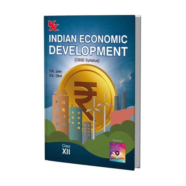 VK Global Indian Economic Development - Class 12  CBSE [Session 2025-26] - English, Paperback