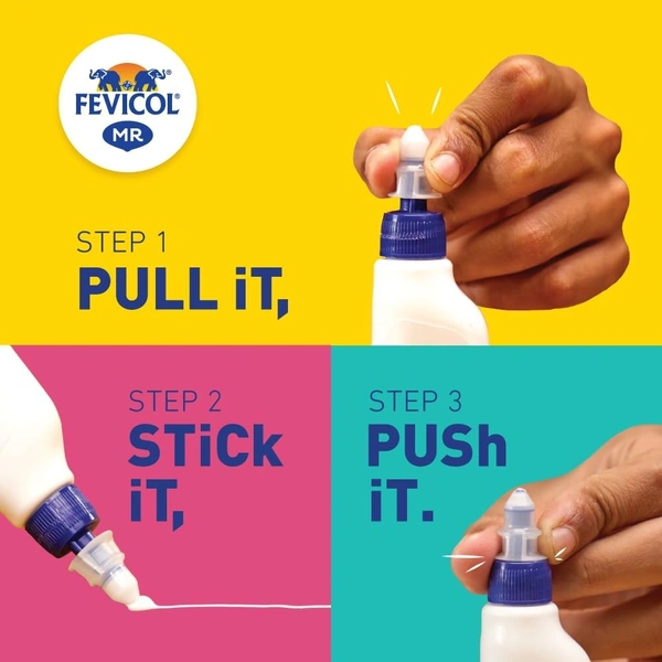 FevicolI Fevicol MR 120g Craft Glue | Ultimate Adhesive| DIY Art & Craft | Easy to use | Multi-surface | Ideal for Children, Hobbyists, Student’s Project Work