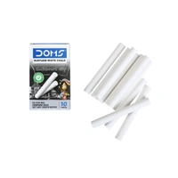 Doms Non-Toxic Dustless White Chalk (50 Pieces) - 5
