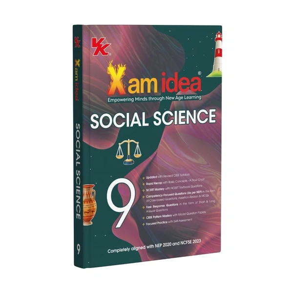 Exam Idea Xam Idea SOCIAL SCIENCE - Chapterwise Question Bank - With Competency-Focused & Free Response Qs [2025-26] - Class 9 - Xam Idea Editorial Board, English, Paperback