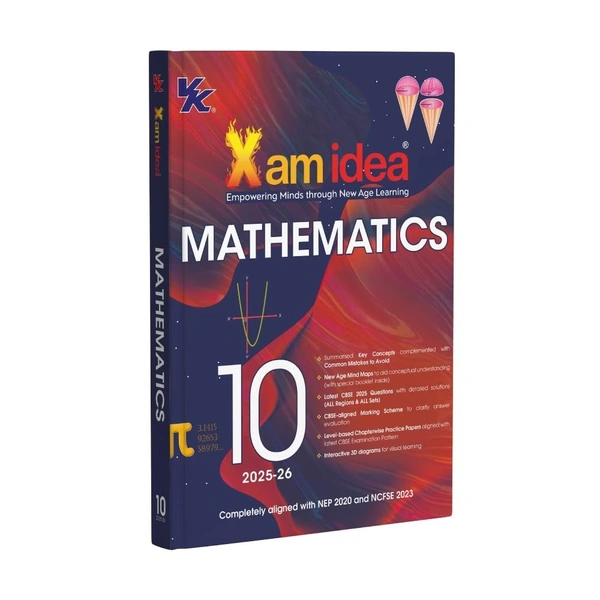 Exam Idea Xam Idea MATHEMATICS - Chapterwise Question Bank - NCERT Questions Included - Class 10  [Session 2025-26] - Xam Idea Editorial Board, English, Paperback