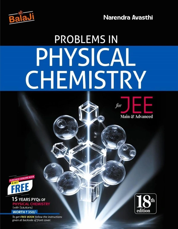 Narendra Avasthi Problems in Physical Chemistry for JEE (Main & Advanced) - 18th Edition - N. Avasthi [2025-26]