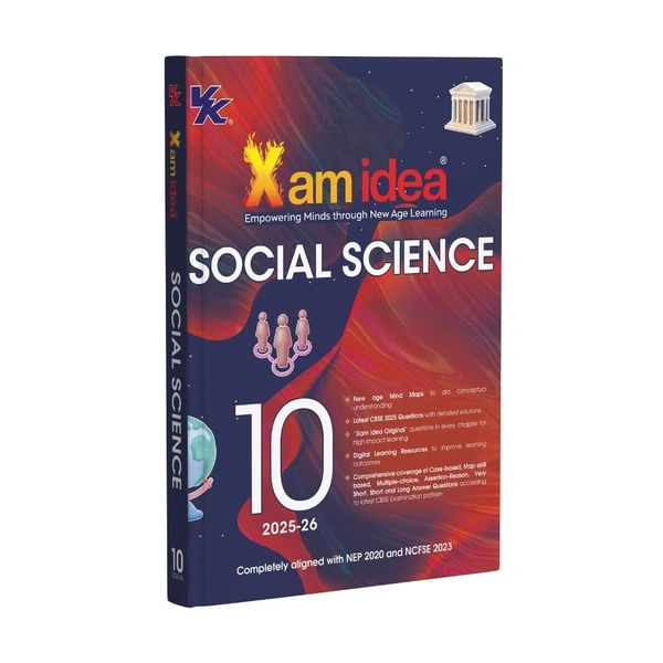 Exam Idea Xam Idea SOCIAL SCIENCE - Chapterwise Question Bank - NCERT Questions Included - Class 10  [Session 2025-26] - Xam Idea Editorial Board, English, Paperback