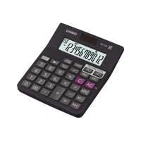 Casio MJ-12D 150 Steps Check and Correct Desktop Financial Calculator - Gray