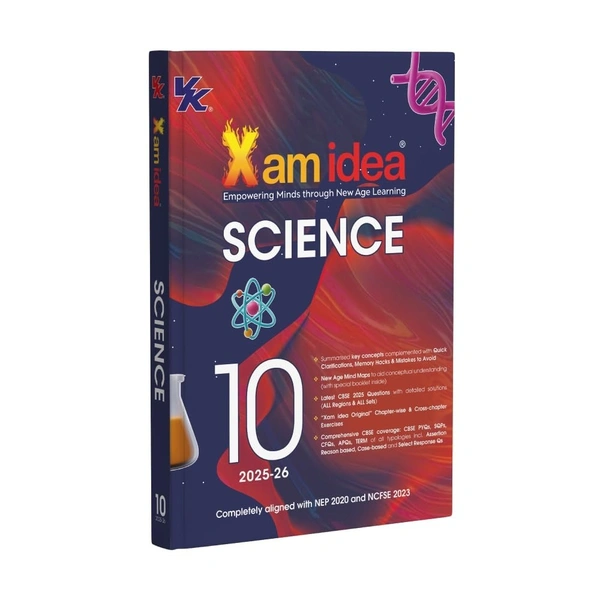 Exam Idea Xam Idea SCIENCE - Chapterwise Question Bank - NCERT Questions Included - Class 10 [Session 2025-26] - Xam Idea Editorial Board, English, Paperback