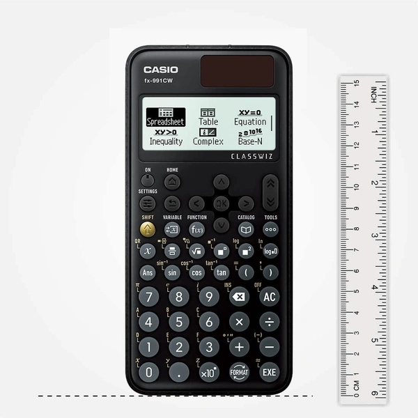Casio FX-991CW Classwiz Non-Programmable Scientific Calculator - Black