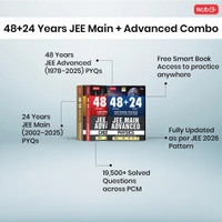 MTG CHEMISTRY 48 + 24 Years JEE Main (2025-2002) and JEE Advanced (2025-1978) Chapter-wise Topic-wise Previous Years Solved Question Papers Book – JEE PYQ Question Bank For 2026 Exam