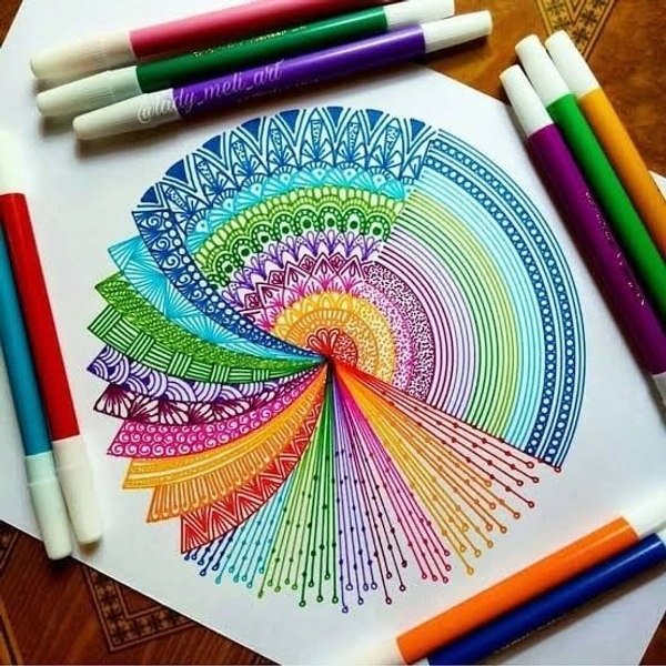 Doms Water Colour Sketch Pens 24 Shades 