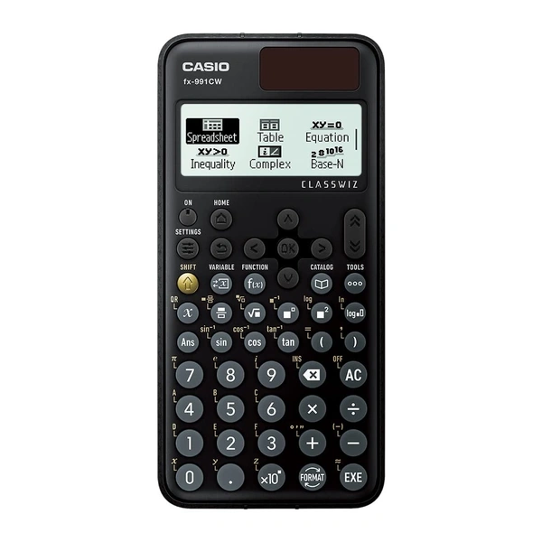 Casio FX-991CW Classwiz Non-Programmable Scientific Calculator - Black