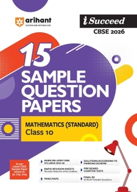 Arihant Publications Arihant I Succeed CBSE Sample Question Papers | Science, Social Science, Maths Standard & English Language [Set of 4 Books] | 15 Sample Papers with Solutions | Based on Latest CBSE Syllabus 2025-26 | Final Practice Papers, Rapid Revision Sheets & Answer Key as per CBSE Marking Scheme - Class 10 [For 2026 Exams]