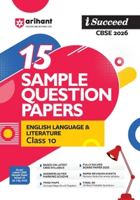 Arihant Publications Arihant I Succeed CBSE Sample Question Papers | Science, Social Science, Maths Standard & English Language [Set of 4 Books] | 15 Sample Papers with Solutions | Based on Latest CBSE Syllabus 2025-26 | Final Practice Papers, Rapid Revision Sheets & Answer Key as per CBSE Marking Scheme - Class 10 [For 2026 Exams]