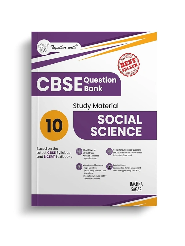 Rachna Sagar Together With SOCIAL SCIENCE Question Bank Chapterwise & Topicwise [2025 - 26] - Class 10 - Rachna Sagar, English, Paperback