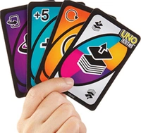 Mattel UNO Kid Uno Flip Side Card Game (Multi Color)