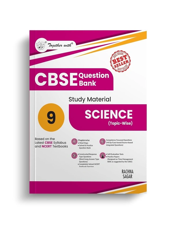 Rachna Sagar Together With SCIENCE Question Bank Chapterwise & Topicwise [2025 - 26] - Class 9 - Rachna Sagar, English, Paperback