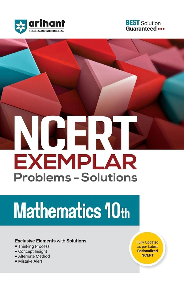 Arihant NCERT Exemplar Science & Maths [Set of 2 Books] | Fully updated as per the latest rationalized NCERT Class - 10      CBSE - Sayonika Jana, English, Paperback