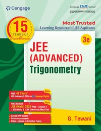 Cengage Mathematics Combo for JEE Advanced: Algebra + Calculus + Coordinate Geometry + Trigonometry + Vectors and 3D Geometry Set of 5 Books with Free Online Assessments & Digital Content (Concept videos and Solution videos) - For 2026 Exams