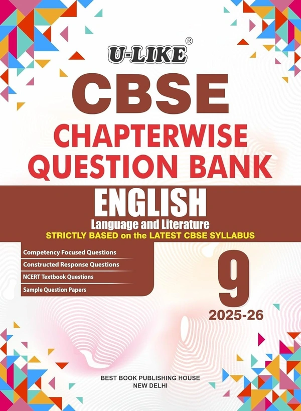 U-Like ULike English Language & Literature - Question Bank Sample Papers [2025 - 26] - Class 9 - English, Paperback