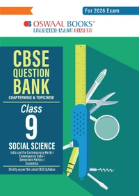 Oswal Oswaal (MATHEMATICS + SCIENCE + SOCIAL + ENGLISH LANG. & LIT.) Question Bank, Chapterwise & Topicwise Solved papers [2025-26] - Class 9  [Set of 4 Books] - Oswaal Editorial Board, English, Paperback