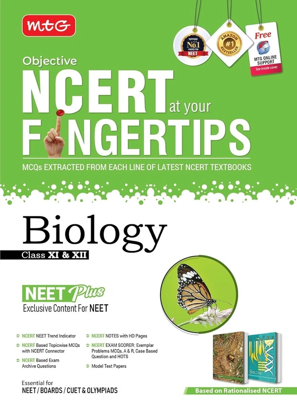 NCERT Fingertips Biology 2025 Edition [Second Hand]