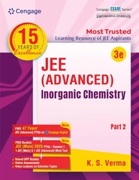 Cengage Chemistry Combo for JEE Advanced: Physical Chemistry (1 & 2) + Organic Chemistry (1 & 2) + Inorganic Chemistry (1 & 2) Set of 6 Books with Free Online Assessments & Digital Content (Concept videos and Solution videos) - For 2026 Exams