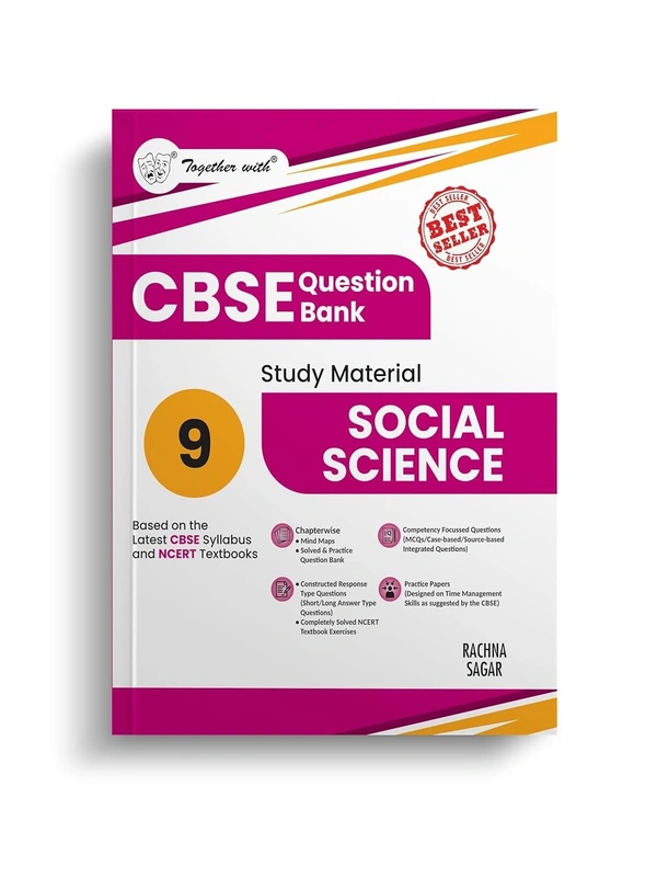 Rachna Sagar Together With SOCIAL SCIENCE Question Bank Chapterwise & Topicwise [2025 - 26] - Class 9 - Rachna Sagar, English, Paperback
