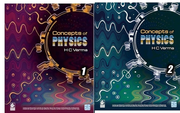 H.C. Verma Concept of Physics by H.C Verma Part - I & II - Set of 2 Books [2025-26]