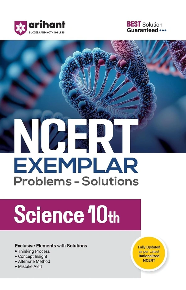 Arihant NCERT Exemplar Science & Maths [Set of 2 Books] | Fully updated as per the latest rationalized NCERT Class - 10      CBSE - Sayonika Jana, English, Paperback