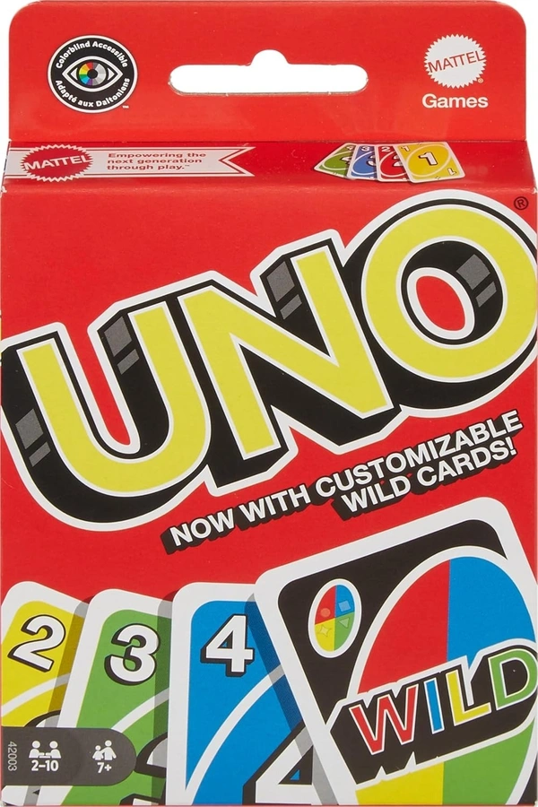 Mattel UNO Playing Card Game (Multicolour)