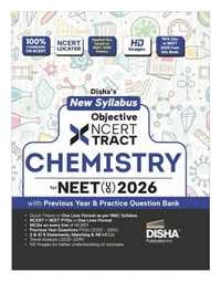 Disha New Syllabus PHYSICS, CHEMISTRY, BIOLOGY Objective NCERT Xtract for NEET 2026 (UG) with Previous Year & Practice Question Bank | Theory, NCERT MCQs, Tips on your Fingertips, Neet PYQs, 3 Mock Tests | 10th edition - For 2026 Exams [Set of 3 Books]