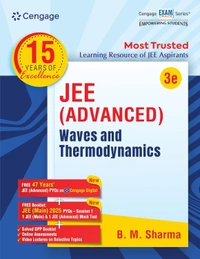 Cengage - BM Sharma - JEE Advanced Physics - | Mechanics 1 & 2 | Waves and Thermodynamics | Electrostatics and Current Electricity | Magnetism and Electromagnetic Induction | Optics and Modern Physics | - Set of 6 Books with | 47 Years PYQ | JEE Main Mock Test | DPP, Videos, Online Assignments - For Exams 2026