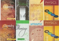 Class 12 - PCM-E (Physics, Chemistry, Maths, English) - Complete Set [Set of 8 Books] - Based on New Education Policy [Latest Edition] - FREE BINDING ON ALL BOOKS.
